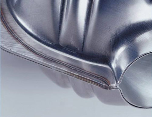 Continuous optical fiber welding
