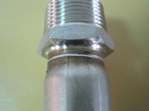 Continuous optical fiber welding