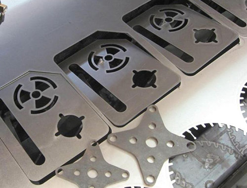 Cutting machine sample