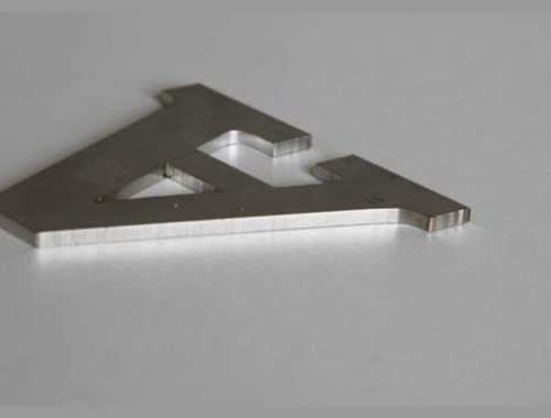 Cutting machine sample