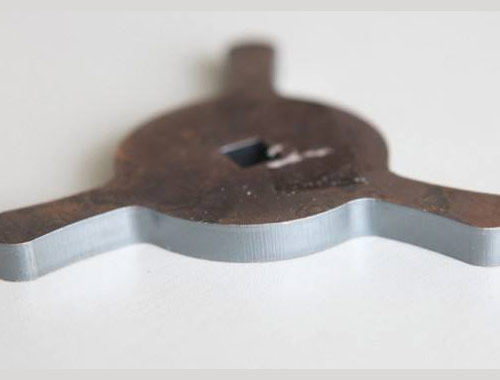 Cutting machine sample