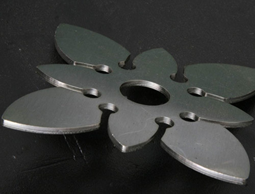 Cutting machine sample