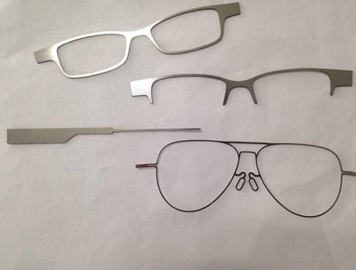 Cutting machine sample